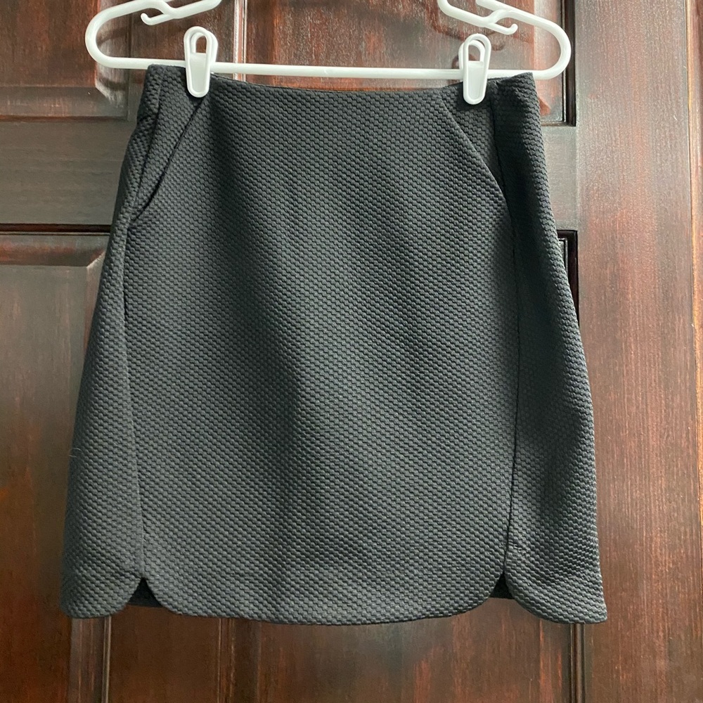 LC black mini skirt with pockets size S